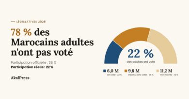 Législatives 2026 : 78 % des Marocains adultes n&rsquo;ont pas voté